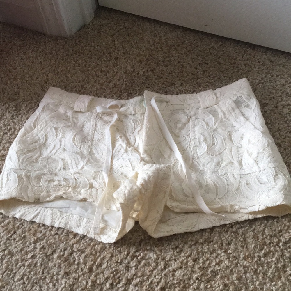 Lace shorts